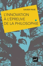 L'innovation à l'épreuve de la philosophie