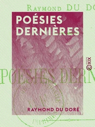 Poésies dernières