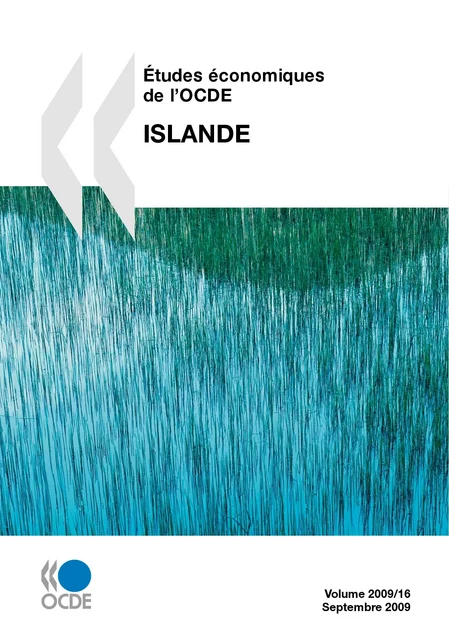 Études économiques de l'OCDE : Islande 2009 -  Collectif - OECD