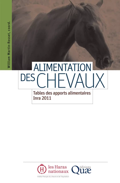 Alimentation des chevaux - William Martin-Rosset - Quae