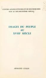 Images du peuple au dix-huitième siècle