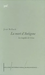 La mort d'Antigone