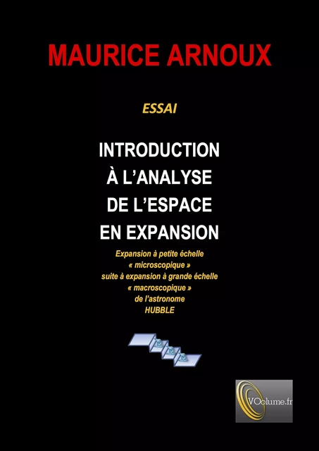 Introduction à l'analyse de l'espace en expansion - Maurice Arnoux - Ao vivo