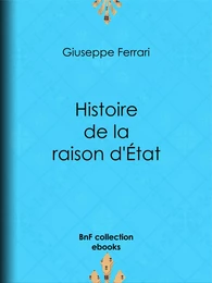 Histoire de la raison d'État