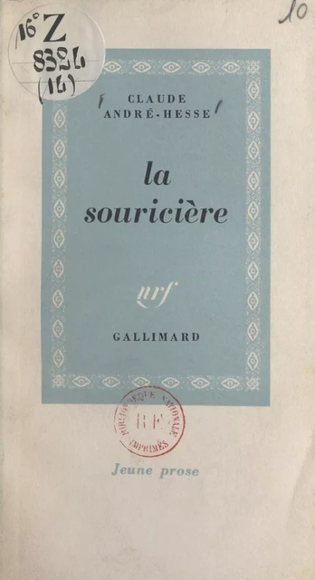 La souricière - Claude André-Hesse - Gallimard (réédition numérique FeniXX)