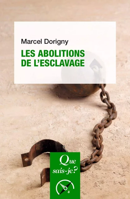 Les abolitions de l'esclavage - Marcel Dorigny - Humensis