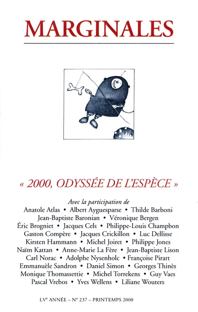 2000, Odyssée de l'espèce -  Collectif - Ker