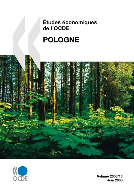 Études économiques de l'OCDE : Pologne 2008 -  Collectif - OECD