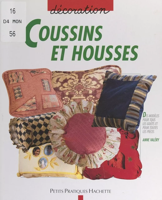 Coussins et housses - Anne Valéry - (Hachette) réédition numérique FeniXX