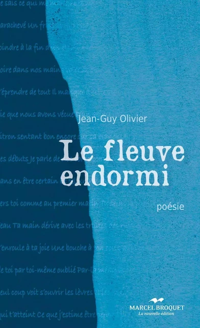 Le fleuve endormi - Jean-Guy Olivier - Les Éditions Crescendo!