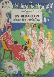 Un médaillon dans les violettes