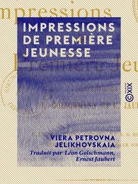 Impressions de première jeunesse