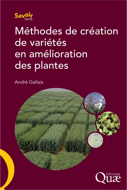 Méthodes de création de variétés en amélioration des plantes - André Gallais - Quae