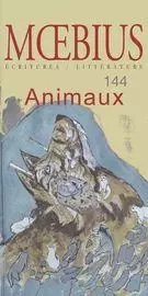 Moebius. No. 144 «Animaux»,  Février 2015 - Lora Zepam, Mélikah Abdelmoumen, Anne Archet, Joanie Boutin, Maxime Raymond Bock, Patrick Brisebois, Marie-Ève Comtois, Catherine Cormier-Larose, Frédéric Côté-Boudreau, Alexandre Dostie, Sara Hébert, Annie Lafleur, Mélanie Jannard, Stéphane Larue, Bertrand Laverdure, Patrick Le Divenah, Marie Lefebvre, Marie-Andrée Morache, Jean-Jacques Nuel, François Rioux, Caroline Rivest, Mylène Bouchard, Monique Deland, Diane-Ischa Ross, Hector Ruiz, Claire Varin, Éric Paquin - Moebius