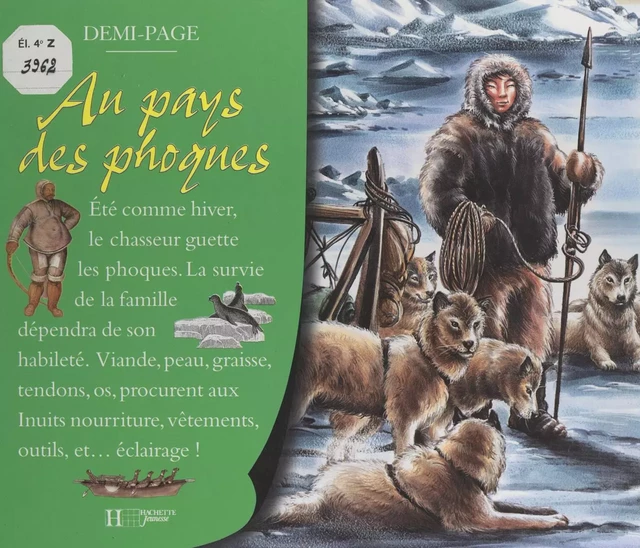 Au pays des phoques - Laurence Ottenheimer - (Hachette Jeunesse) réédition numérique FeniXX