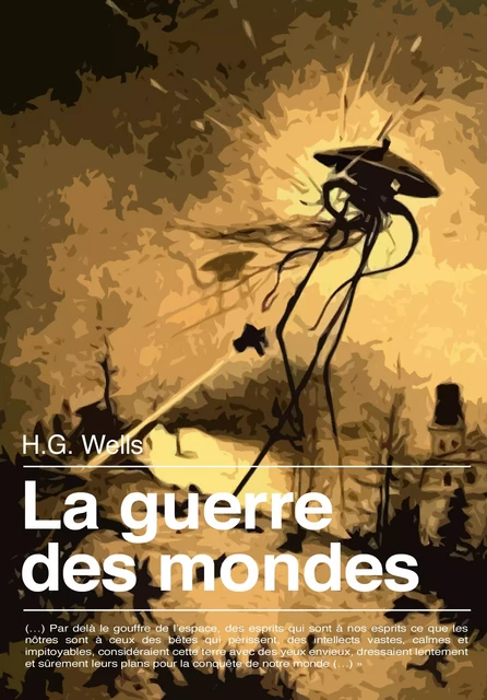 La guerre des mondes - H.G. Wells - Les éditions Pulsio