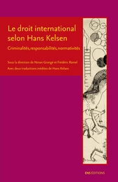 Le droit international selon Hans Kelsen