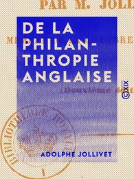 De la philanthropie anglaise