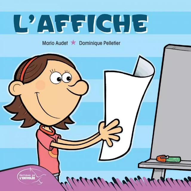 L’affiche - Mario Audet - Éditions de l’Envolée