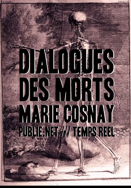 Dialogues des morts - Marie Cosnay - publie.net