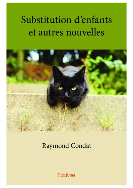 Substitution d'enfants et autres nouvelles - Raymond Condat - Editions Edilivre