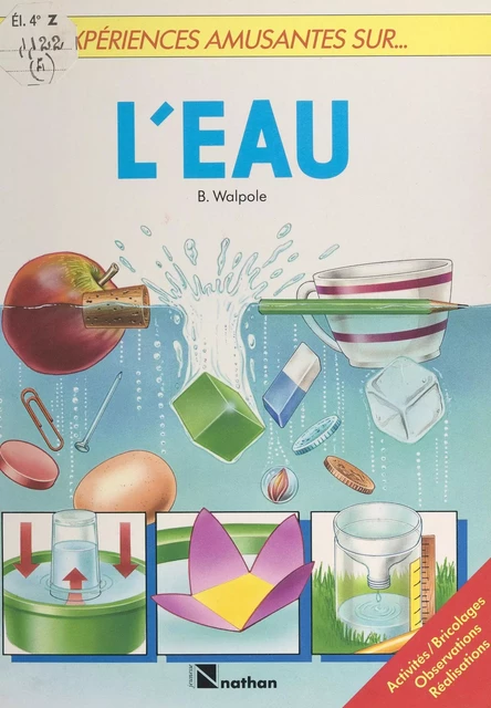 L'eau - Brenda Walpole - (Nathan) réédition numérique FeniXX