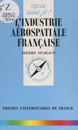 L'industrie aérospatiale française