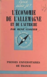 L'économie de l'Allemagne et de l'Autriche