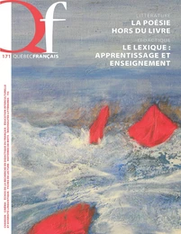 Québec français. No. 171,  2014