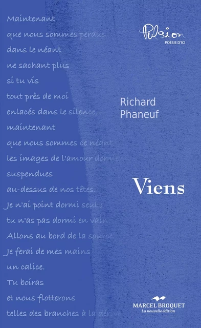 Viens - Richard Phaneuf - Les Éditions Crescendo!