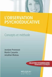 L'observation psychoéducative