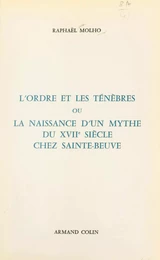 L'ordre et les ténèbres