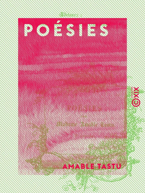 Poésies - Amable Tastu - Collection XIX