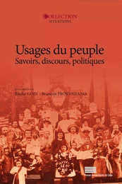 Usages du peuple