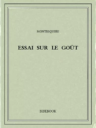 Essai sur le goût