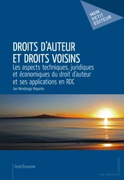 Droits d'auteur et droits voisins