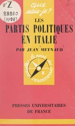 Les partis politiques en Italie