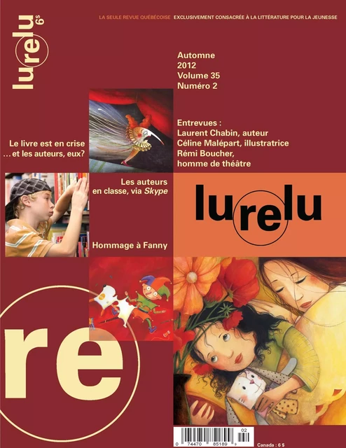 Lurelu. Vol. 35 No. 2, Automne 2012 -  - Association Lurelu