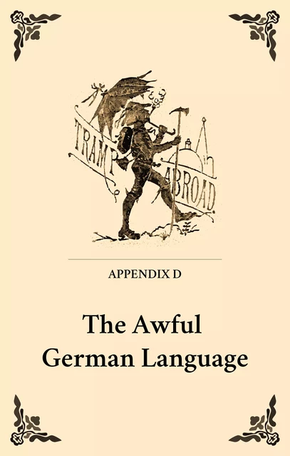 The Awful German Language - Mark Twain - BVK