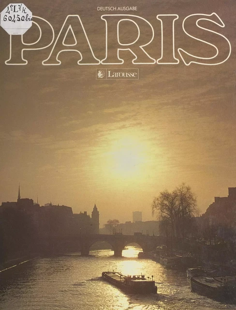 Paris - Jean-Marie Carzou - (Larousse) réédition numérique FeniXX