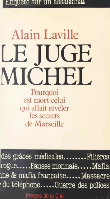 Le juge Michel - Alain Laville - (Presses de la Cité) réédition numérique FeniXX