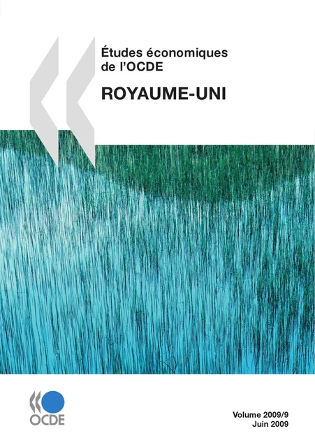 Études économiques de l'OCDE : Royaume-Uni 2009 -  Collectif - OECD