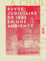 Revue judiciaire de 1885 en une audience