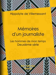 Mémoires d'un journaliste