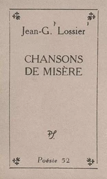 Chansons de misère