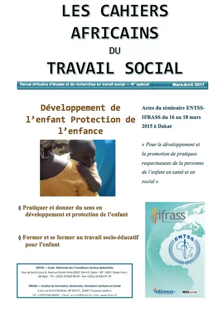 Les cahiers africains du travail social - Collectif Collectif - Champ social Editions