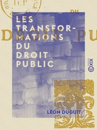 Les Transformations du droit public