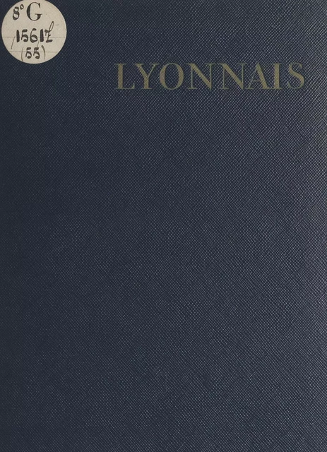 Lyonnais - Pierre-Antoine Perrod - (Hachette) réédition numérique FeniXX