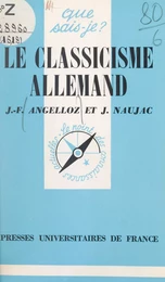 Le classicisme allemand