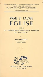 Vraie et fausse Église